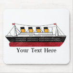 Personalized Passenger Steamship mousepads