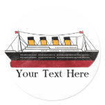 Personalized Passenger Steamship stickers