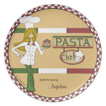 Personalized Pasta Chef plates