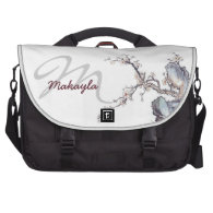 personalized peach blossom bag for laptop