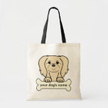 Personalized Pekingese Canvas Bag