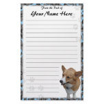 Personalized Pembroke Welsh Corgi Stationery