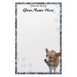 Personalized Pembroke Welsh Corgi Stationery (UL)