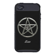 Personalized Pentacle Tree Of Life iPhone 4 Case