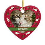 Personalized Pet Cat Photo Ornament