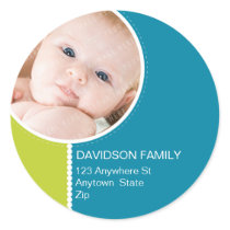PERSONALIZED PHOTO ADDRESS LABELS :: goodcheer 5 stickers by holidayboutique PERSONALIZED PHOTO ADDRESS LABELS :: goodcheer 5 stickers