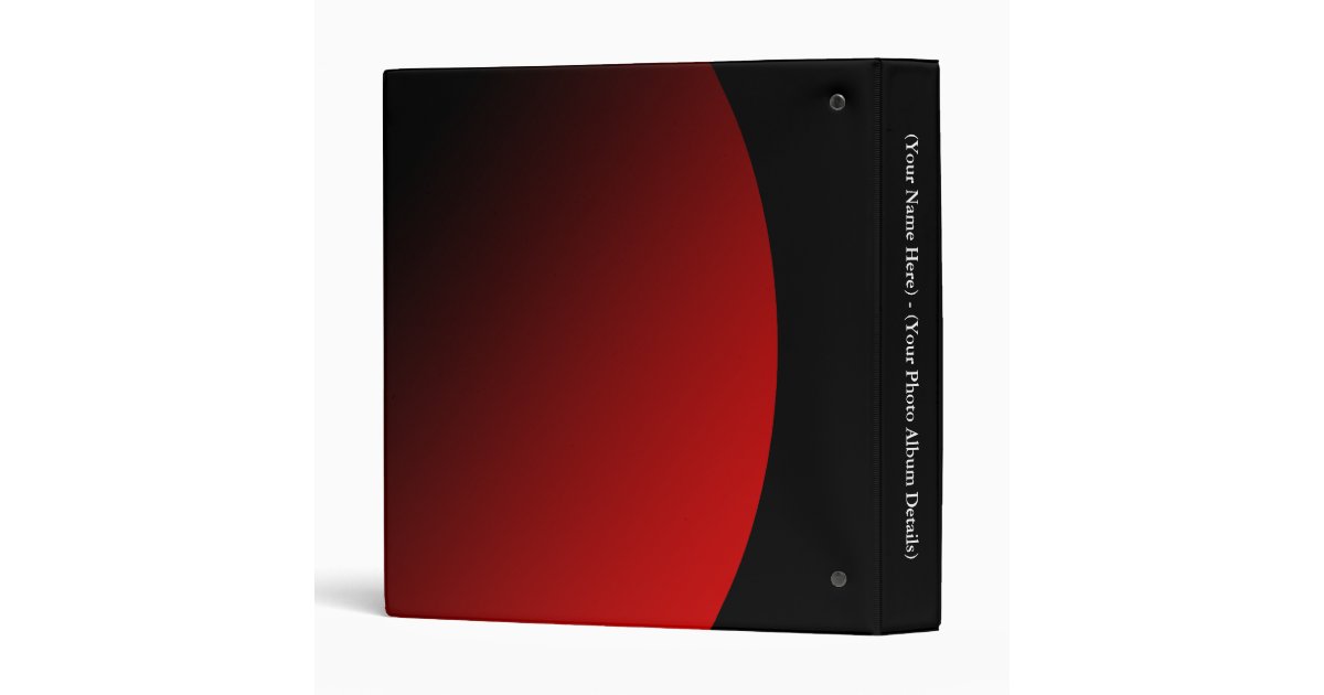 Personalized Photo Album Binder Zazzle