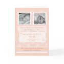 Personalized Photo Baby Birth Announcement Card by new_baby Personalized Photo Baby Birth Announcement Card
