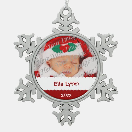 personalized photo christmas ornament zazzle personalized photo christmas ornament zazzle