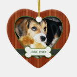 Personalized Photo Dog Ornament