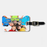 Personalized Photo Luggage Tag