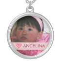 Personalized Photo Necklace for Girl