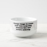 Personalized photo Soup Mug Make your own! Soup Mug
