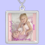 Personalized Photo Sterling Silver Necklace necklaces