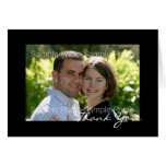 Personalized Photo Wedding Thank You Cards