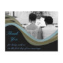 Personalized photo wedding thank you cards post cards