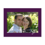 Personalized Photo Wedding Thank You PostCards