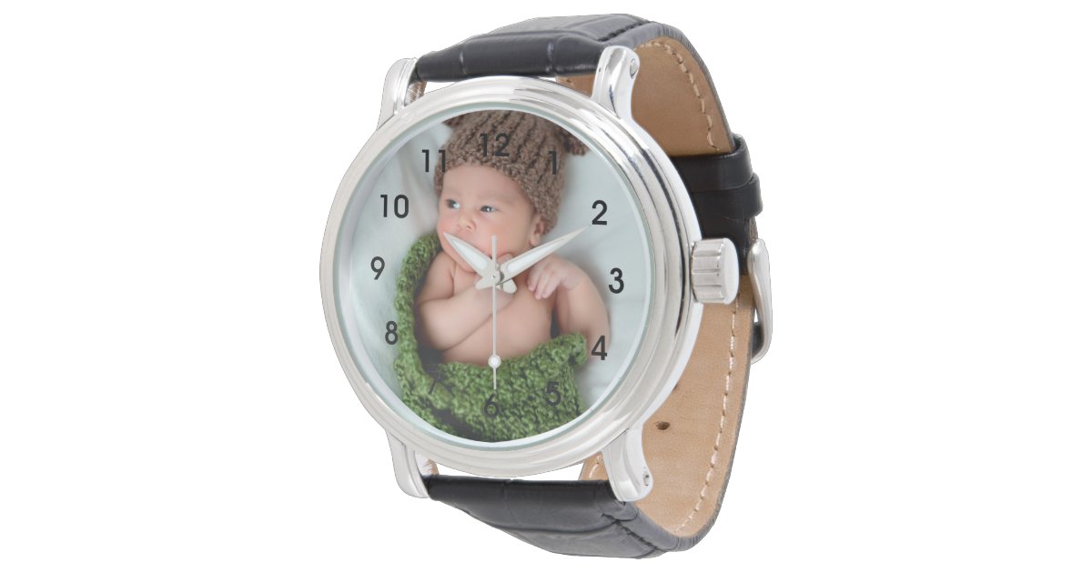 personalized wrist watch