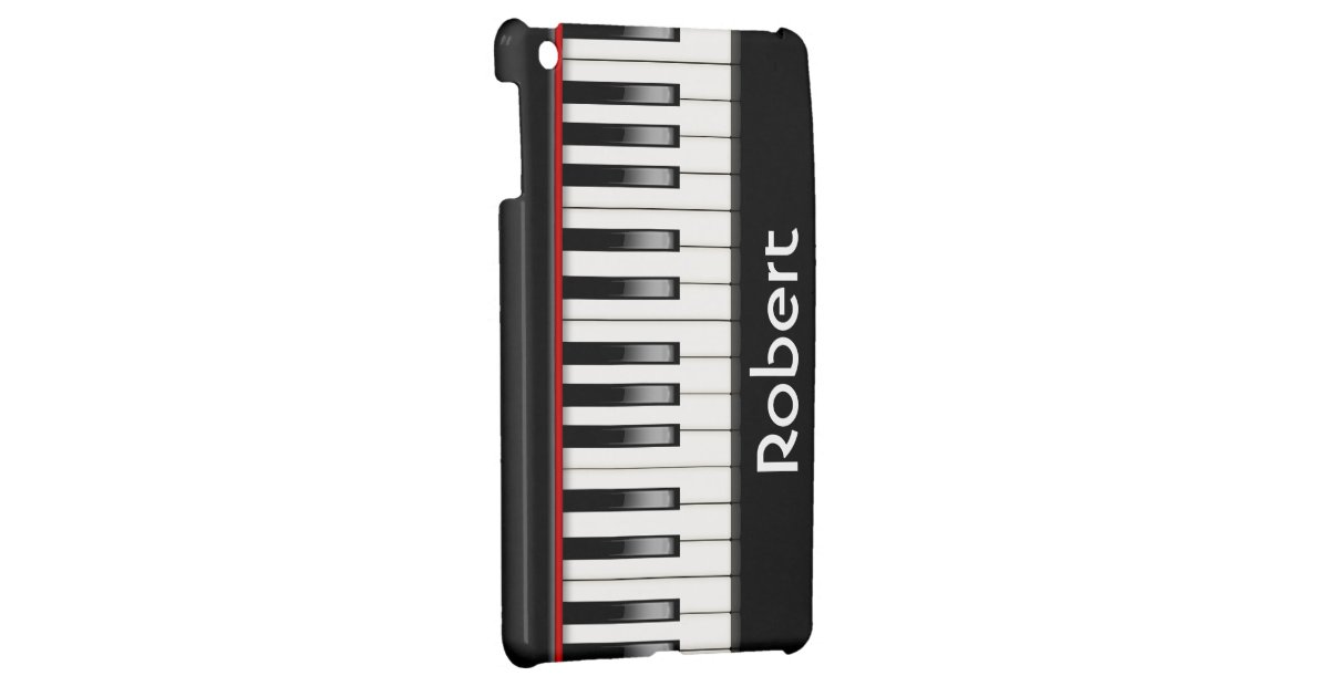 Personalized Piano Keyboard iPad Mini Case Zazzle