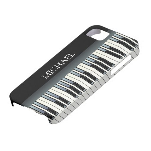 Personalized Piano Keys iPhone 5 Cover Zazzle