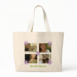 Personalized Picture Collage Tote Bag