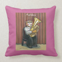 Personalized Pillow for Female Tube Player