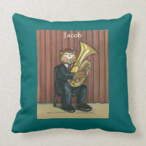 Personalized Pillow for Male Tube Player