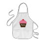 Personalized Pink Cupcake Apron Personalized Pink Cupcake Apron