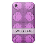 Personalized Pink flower pattern casemate cases