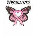 Personalized Pink Ribbon Butterfly Heart Tank Top t-shirts by pinkribbonshirts Personalized Pink Ribbon Butterfly Heart Tank Top t-shirts