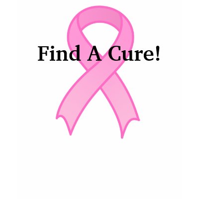 Personalized Pink Ribbon T-Shirt by speakupdesigns