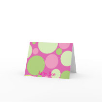 Personalized - Pink with Dots