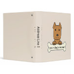 Personalized Pitbull binders