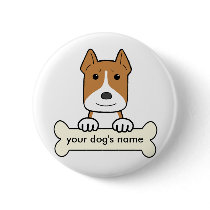 Personalized Pitbull Buttons