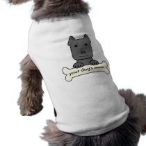 Personalized Pitbull Doggie Tee Shirt
