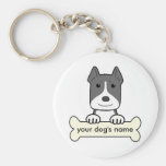 Personalized Pitbull Keychains