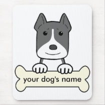 Personalized Pitbull Mousepads