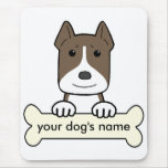 Personalized Pitbull Mouse Pads