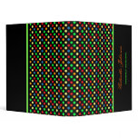Personalized: Polka Dot Binder