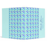 Personalized: Polka Dot Binder