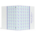 Personalized: Polka Dot Binder
