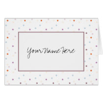 Personalized - Polka Dots