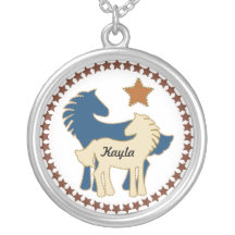 Personalized Pony Pendant
