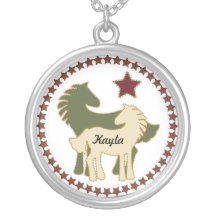 Personalized Pony Pendant
