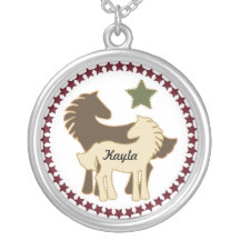 Personalized Pony Pendant