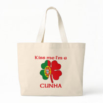 Personalized Portuguese Kiss Me I'm Cunha bags by KissMeTshirts Personalized Portuguese Kiss Me I'm Cunha bags