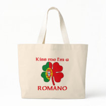 Personalized Portuguese Kiss Me I'm Romano bags