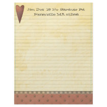 Personalized Primitive Letterhead