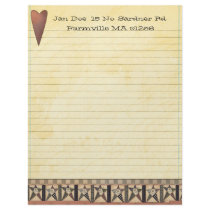 Personalized Primitive Letterhead