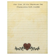 Personalized Primitive Letterhead